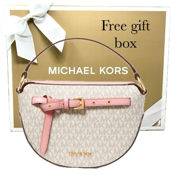 MICHAEL KORS Emilia Medium Logo Shoulder Bag Style #35S1GU5C6B - Picture 1 of 7